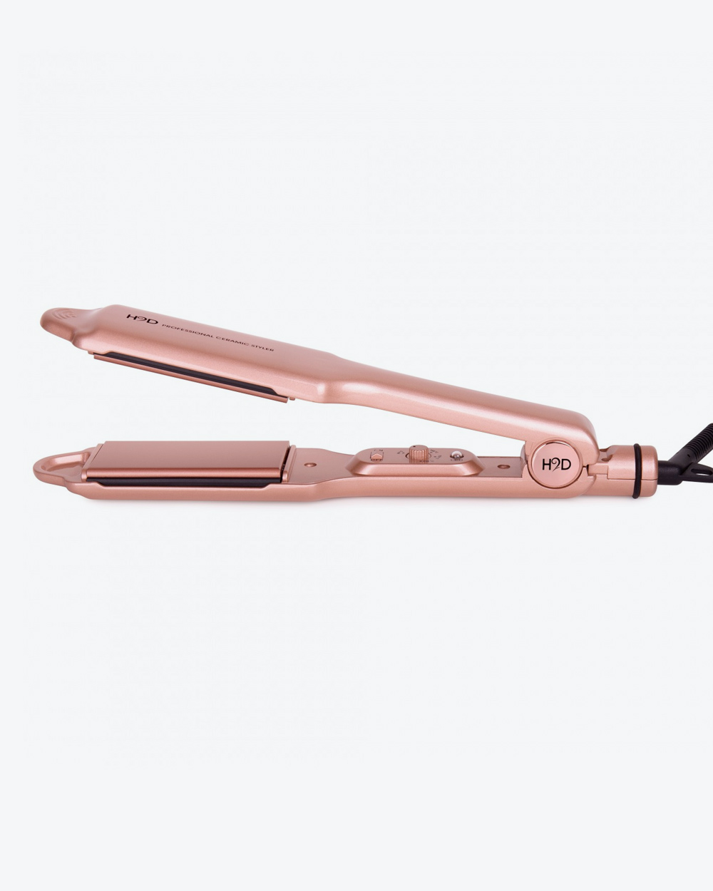 H2D ROSE GOLD WIDE PLATE HAIR STRAIGHTENERS / £