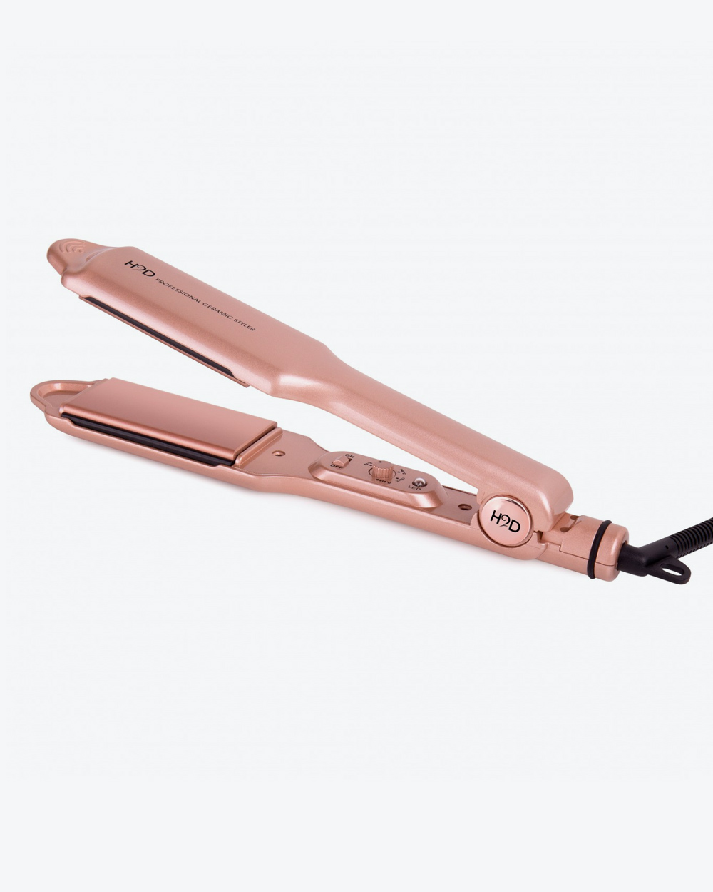 H2D ROSE GOLD WIDE PLATE HAIR STRAIGHTENERS