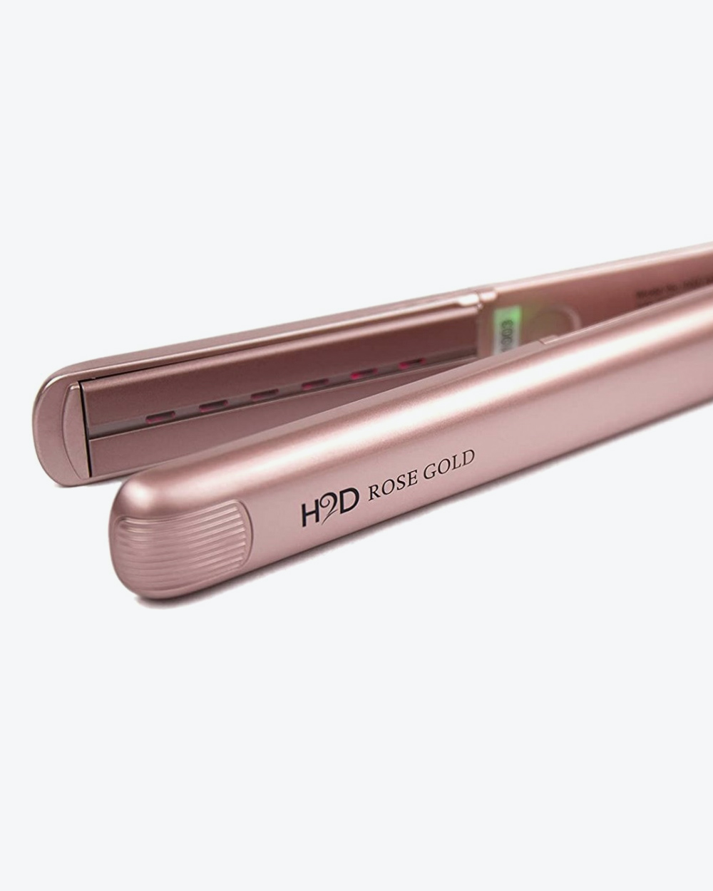 H2D VI ROSE GOLD HAIR STRAIGHTENERS / Now £