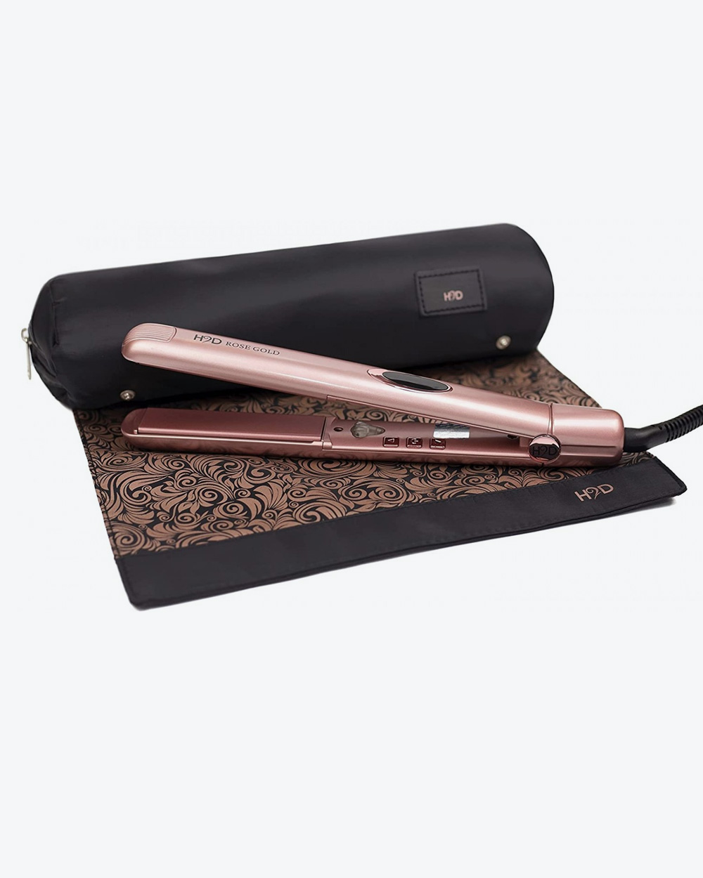 H2D VI ROSE GOLD HAIR STRAIGHTENERS / Now £